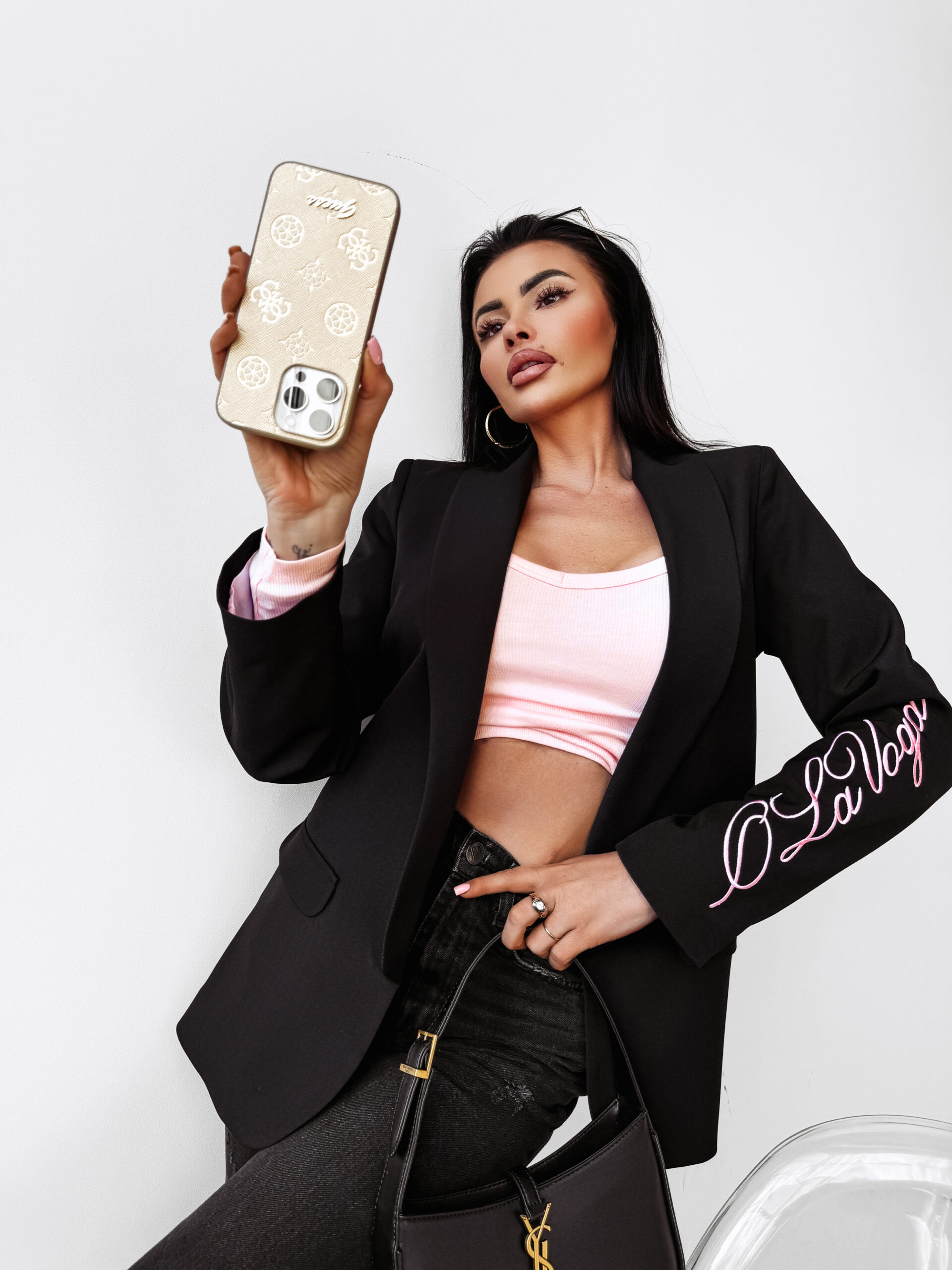 MARTINI 2025 MARYNARKA DAMSKA OLAVOGA Czarna - obrazek 3