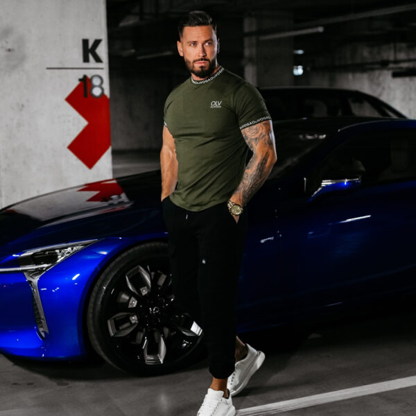 CAPTAIN 2025 T-SHIRT MĘSKI OLAVOGA Khaki