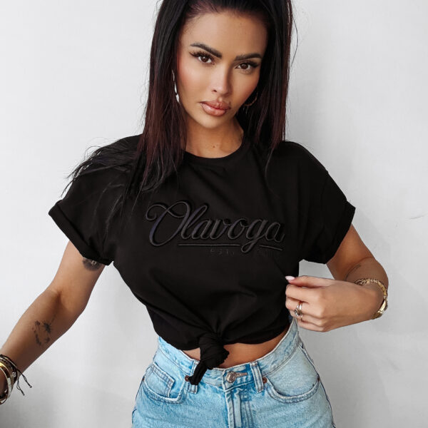 MANILA 2025 T-SHIRT DAMSKI OLAVOGA Czarny