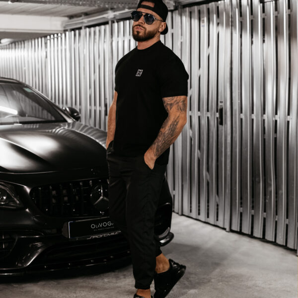 STONE 2025 T-SHIRT MĘSKI OLAVOGA Czarny