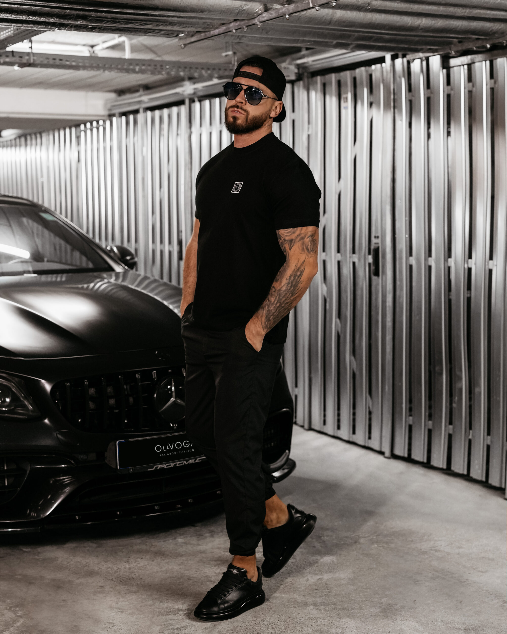 STONE 2025 T-SHIRT MĘSKI OLAVOGA Czarny