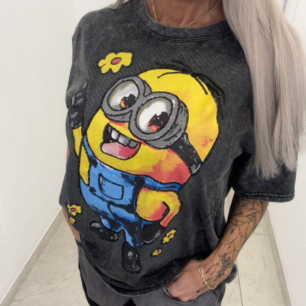 Minion Koszulka Grafit