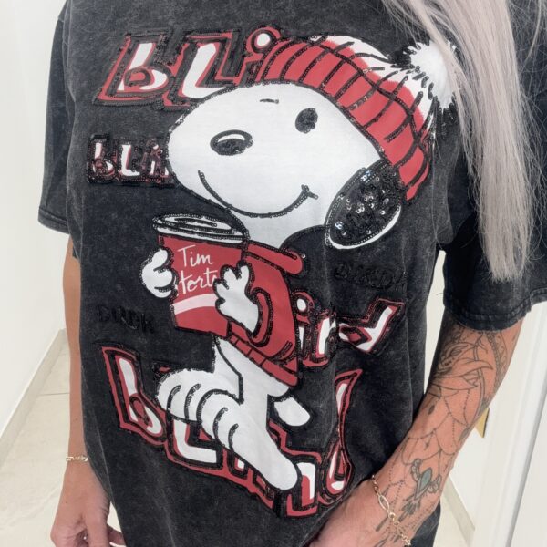 Piesek Koszulka Grafit