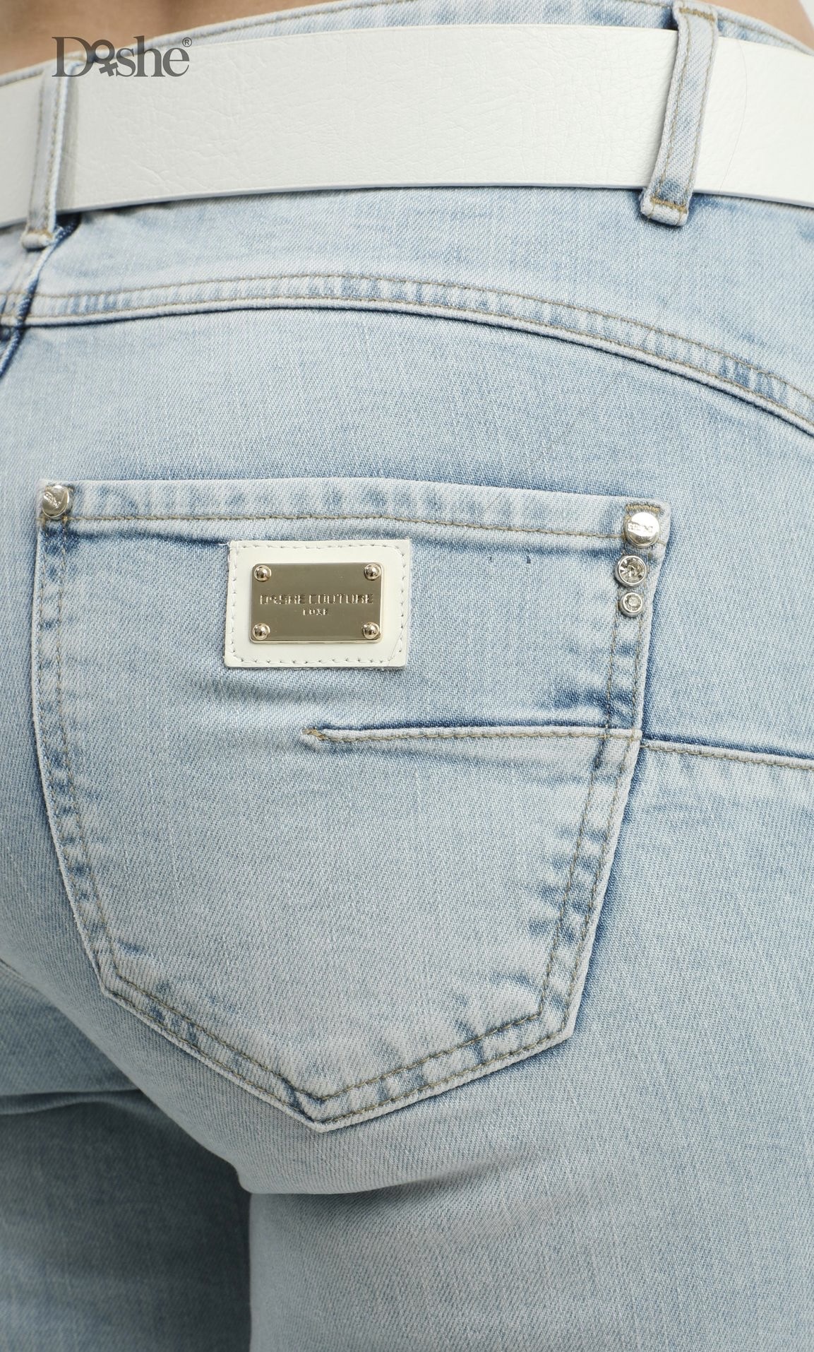 Jeansy TANJA DISHE 131-102 Blue - obrazek 3