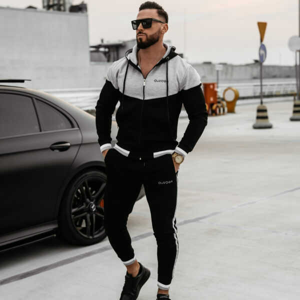 DUNES 2025 KOMPLET MĘSKI OLAVOGA czarno-szary