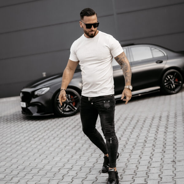 COELLO 2025 T-SHIRT MĘSKI OLAVOGA Ecru