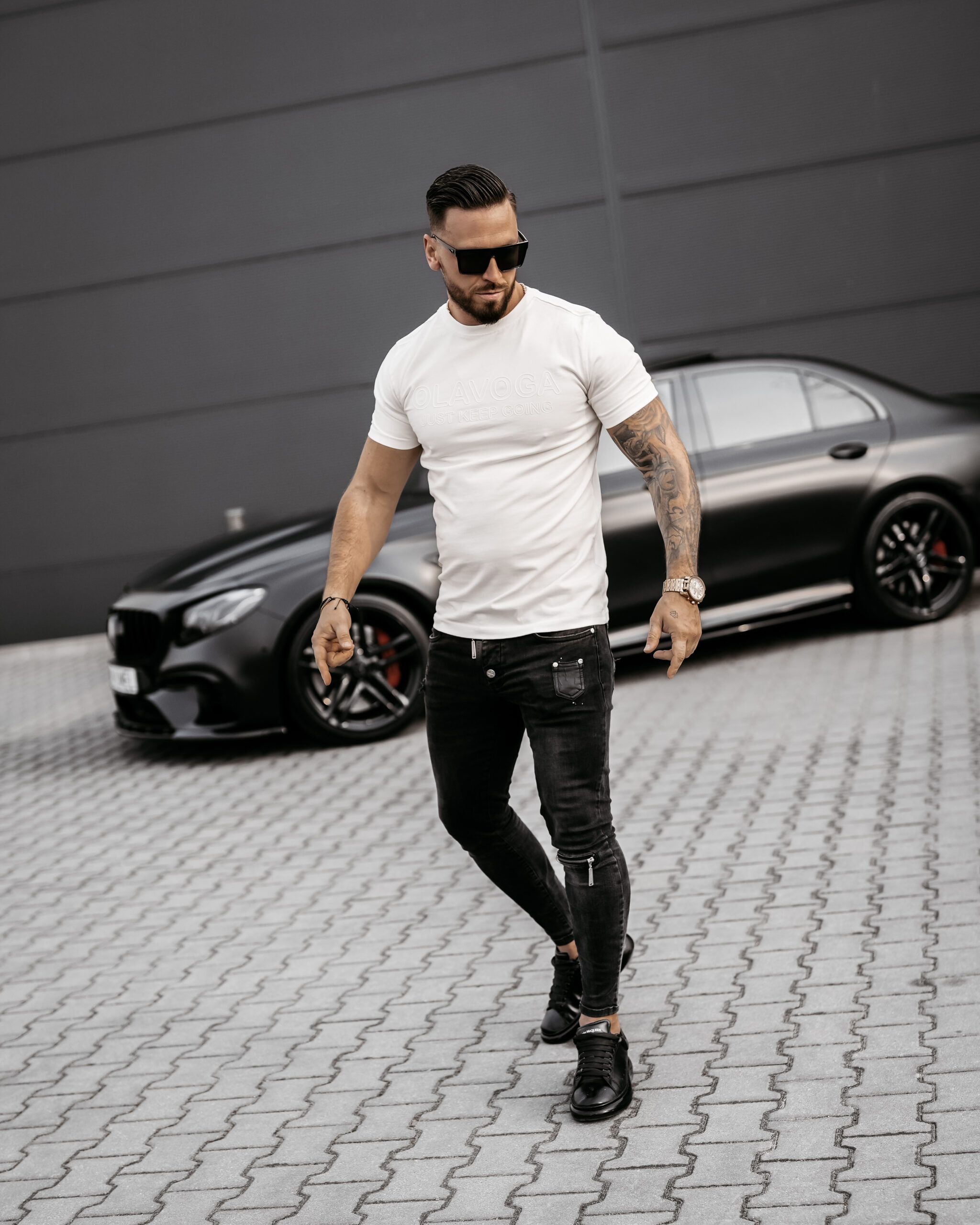 COELLO 2025 T-SHIRT MĘSKI OLAVOGA Ecru