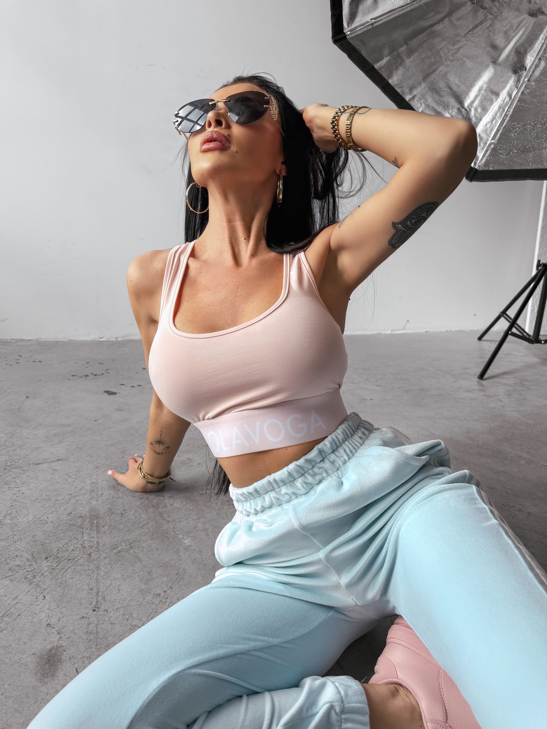 REEF 2025 TOP DAMSKI OLAVOGA Pudrowy - obrazek 2