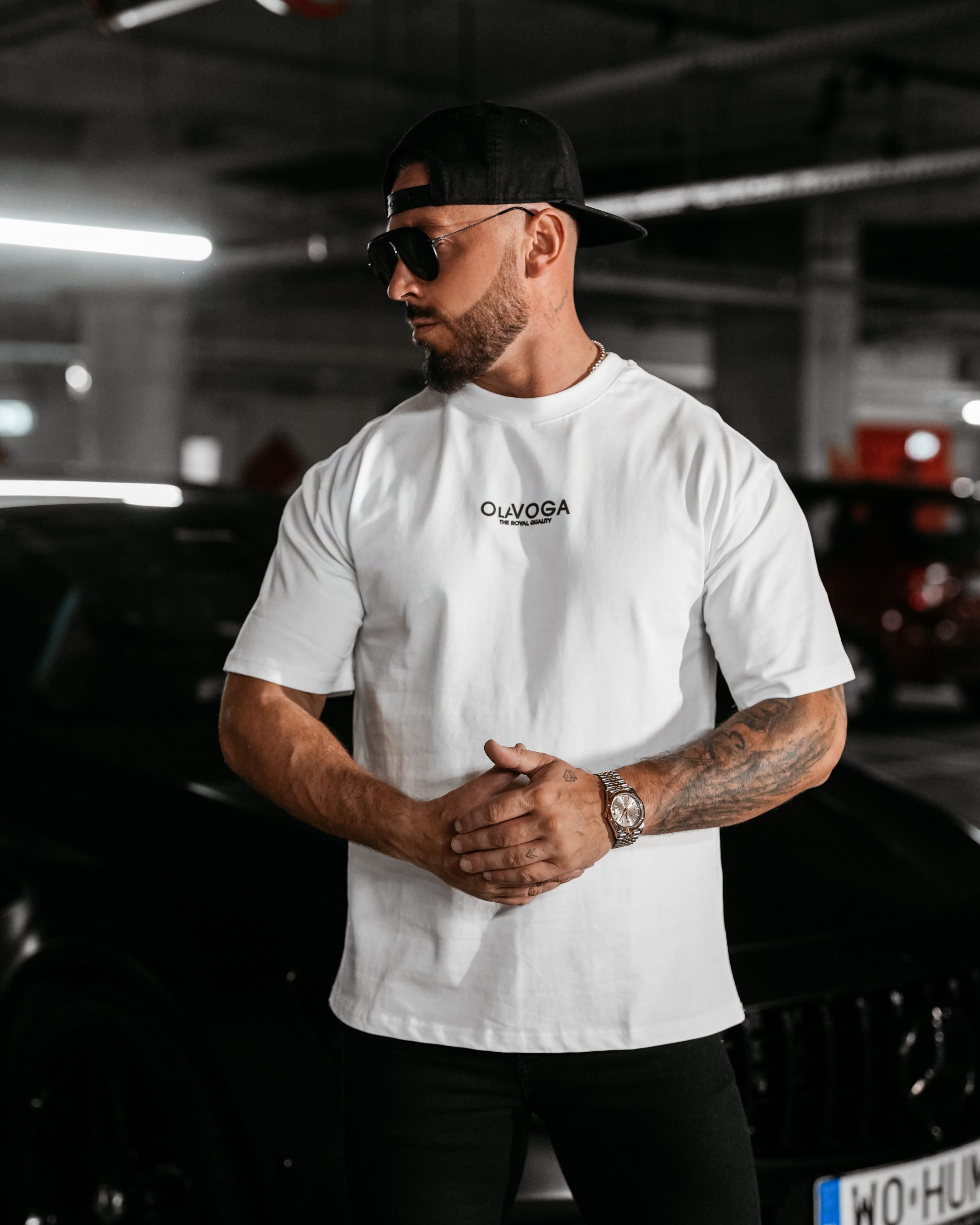 CONELI 2025 T-SHIRT MĘSKI OLAVOGA Ecru - obrazek 3